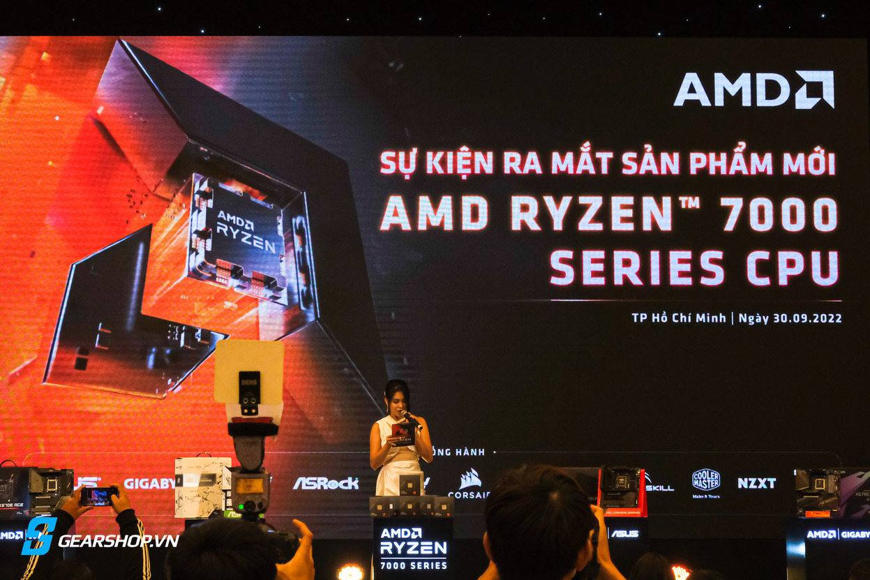 Sự kiện ra mắt CPU AMD Ryzen 7000 Series 