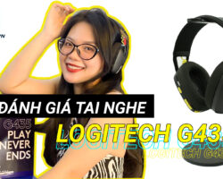 Trên tay Logitech G435 LIGHTSPEED – Tai nghe không dây siêu nhẹ